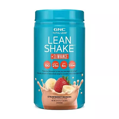 GNC Total Lean Lean Shake + Slimvance - Strawberry Banana 20 Servings Weight L • $118.99