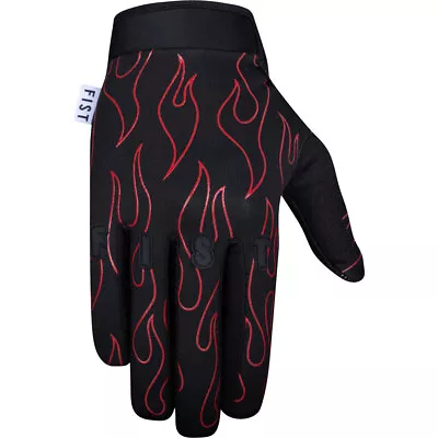 Fist MX Frosty Fingers Red Flame Cold Weather Kids Dirt Bike Gloves • $49.95