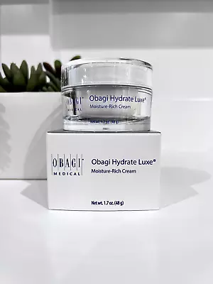 New Box Fresh Obagi Hydrate Luxe Moisture-Rich Cream 1.7 Oz 48g Daily Treatment • $49.99