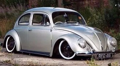 4x15  Whitewall Portawall Fits Volkswagen Beetle-classic Custom Oval Convertible • $67.05