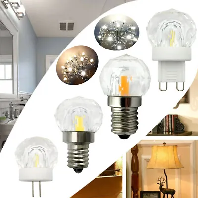 Dimmable LED Pendant Crystal Light Bulb G4 E12 E14 G9 4W Replace Halogen Lamp SS • $4.64