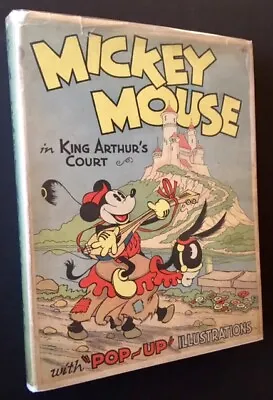 The Staff Of The Walt Disney / Mickey Mouse In King Arthur's Court 1st Ed 1933 • $2200