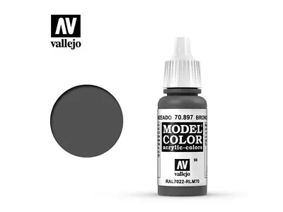 Vallejo Model Color Paint - Bronze Green 17ml - 70.897 • £2.95