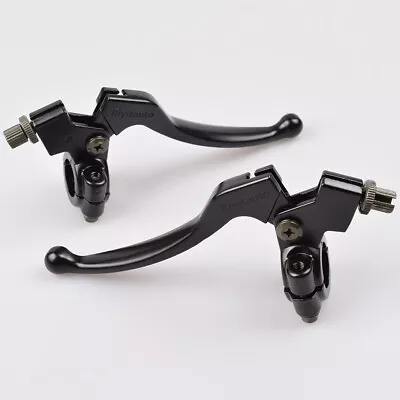 Riyitauto Left Right Clutch Handle Brake Lever Perch XR80  CRF70 Pit Dirt Bike • $13.99