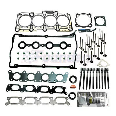 Engine Head Gasket&bolts&intake Exhaust Vavles&silicone Kit For Audi TT  VW 1.8L • $96.99