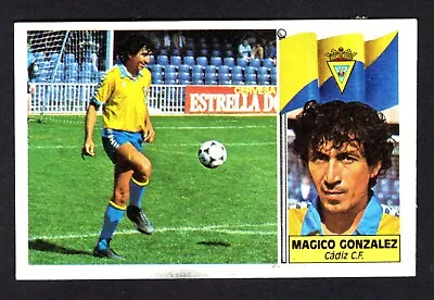 Jorge Magico Gonzalez - Cadiz Cf 1986-87 Card Liga Este Panini 86/87 Recovered • $50