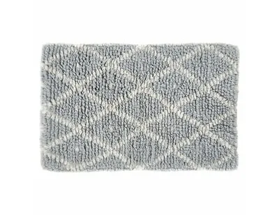 £89.88 • Buy HABITAT Berber Light Grey Hand-woven Wool Rug 80 X 130cm