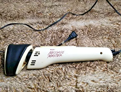 Vintage Wahl Massage Master Massager 4175 2 Speed Wand Neck Back Full Body • $21.24