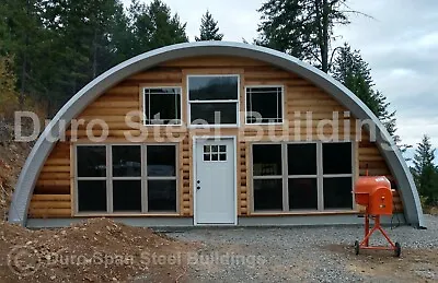 DuroSPAN Steel 40x25x18 Metal Home Style Barndominium Buildings Open Ends DiRECT • $7888