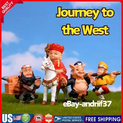 The Journey To The West Monkey King Zhu Bajie Cute Action Figure Home Decor Hot • $8.99