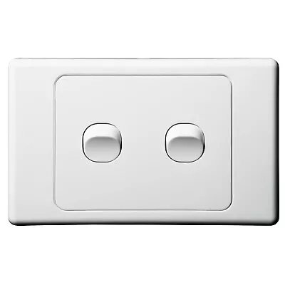 2 Gang Light Switch Electrical Horizontal • $9