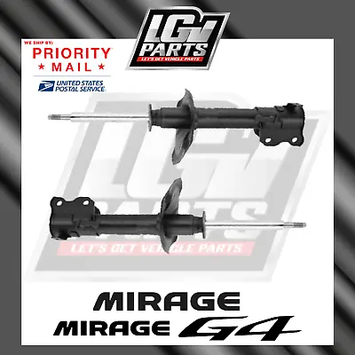 *new* Front Shock Absorber Set For 2014-20 Mitsubishi Mirage 2017-24  Mirage G4 • $160.50