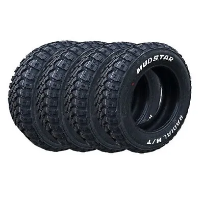 4x MUDSTAR RADIAL M/T 145/80R12 Mud Snow DOT Tires From Japan  145 80 12 Tire • $548.10