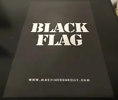 Machine Gun Kelly MGK VERY RARE Black Flag Promotional Poster 11x17 Original • $15