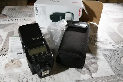 £45 • Buy Canon Speedlite 580EX II Flashgun Unit In Original Box.