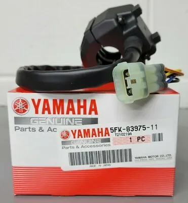 2002 - 2006 Yamaha Banshee Yfz 350 Yfz350 Oem Lh Handle Bar Switch Start Stop • $112.99