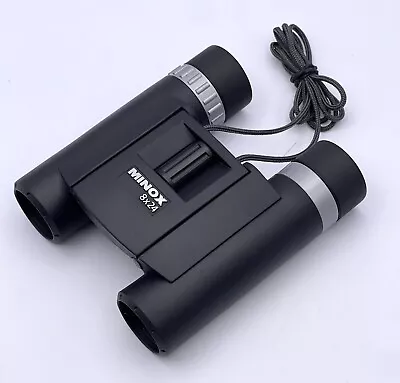 Minox GMBH BD 8X24 BR Waterproof Binoculars Black Excellent Condition • $99