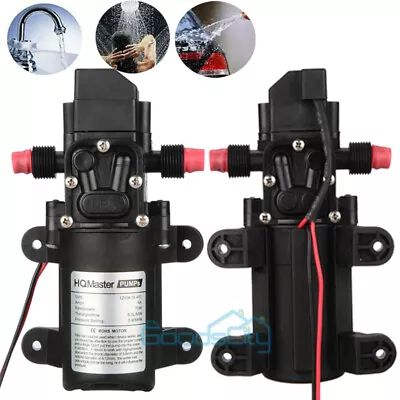 $31.49 • Buy 130PSI Water Pump W/ Pressure Switch | Marine And RV 12V Water Pump | 70W