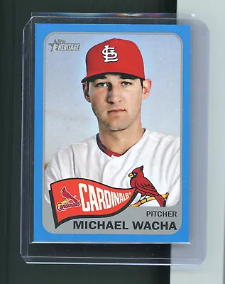 2014 Topps Heritage - Blue Border #407 Michael Wacha • $0.01