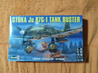 $15 • Buy Revell 1/48 Stuka Ju 87G-1  Tank Buster  Model Kit  (Brand New)