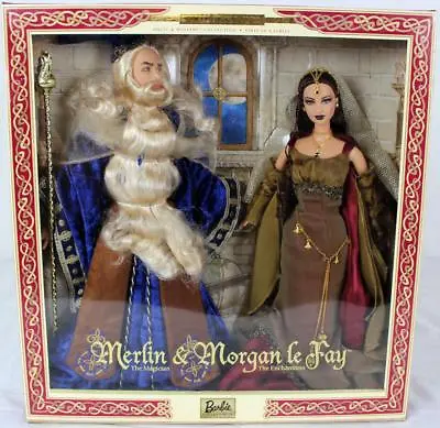 Barbie Collectibles Barbie And Ken As Merlin & Morgan Le Fay Magic & Mystery • $149.95