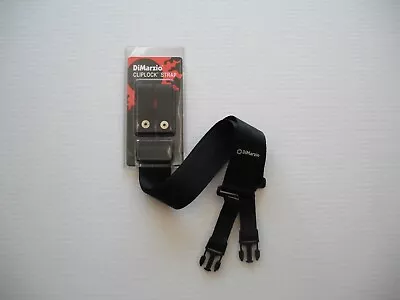 $26 • Buy Dimarzio Nylon Cliplock Strap 2 Inch Wide Black Dd2200