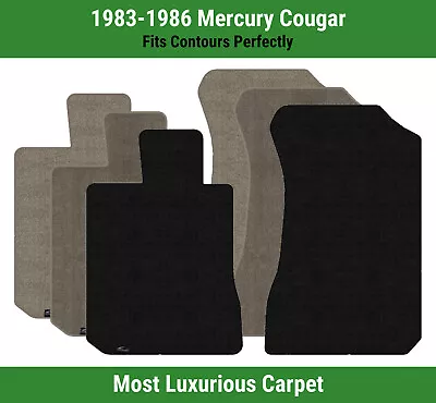 Lloyd Luxe Front Row Carpet Mats For 1983-1986 Mercury Cougar  • $173.99