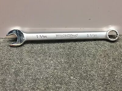 Wright Tools 1-1/16  Combination Wrench Sae 12pt 1134 Usa • $20