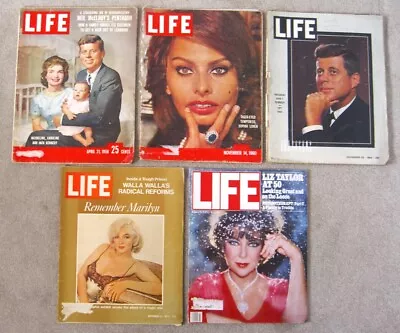 Vintage Life Magazine 1958 1972 1982 • $10.99