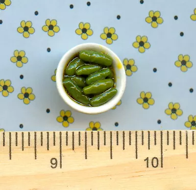 Dollhouse Miniature Bowl Of Pickles • $5.89