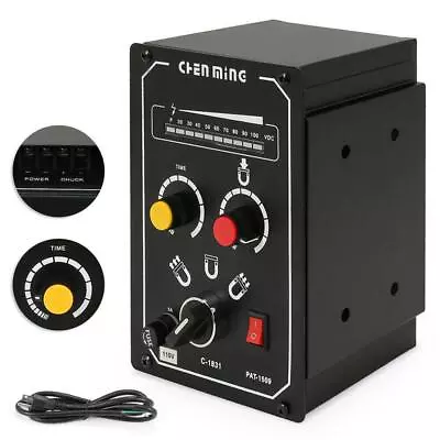 Magnetic Chuck Controller 110V 5A Milling Grinding Electro LED Display Planer • $158.09