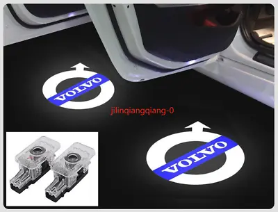 2Pcs Car LED Laser Projector Door Light For Volvo S60 S90 V40 V60 V90 XC60 XC90 • $19.99