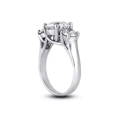 0.46 CT F VS2 Round Natural Certified Diamonds 14K Gold Classic Engagement Ring • $1073.15