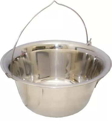 Hungarian Stainless Steel Cook Pot 14 Quart • £96.37