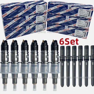 6X Bosch Diesel Fuel Injector Fit For 07-12 Cummins Dodge Ram 2500 3500 6.7L NEW • $680