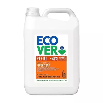 💚 Ecover Natural Linseed Oil Floor Soap 5l • £20.92