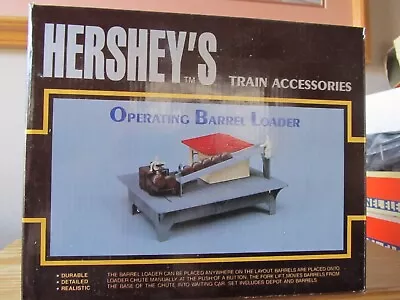 HERSHEY'S By K-LINE OPERATING BARREL LOADER NIB 0/027 GAUGE K-01242 NIB • $19.95
