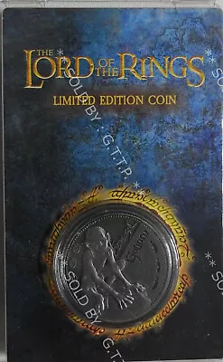 Lord Of The Rings Limited Edition Gollum Coin New/sealed - Free P&p • £15.99