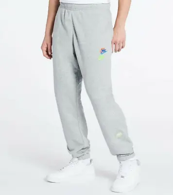 Mens Nike Athletic Essential French Terry Jogger Fleece Pants Sweatpants New • $39.59