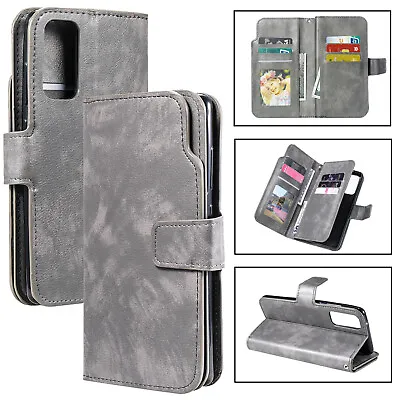 For IPhone Samsung Huawei Xiaomi 9 Card Flip Leather Wallet Stand Phone Case Hot • $8.54