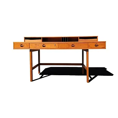 A Danish Mid Century Modern Executive Desk By Peter Løvig Nielsen • $4950