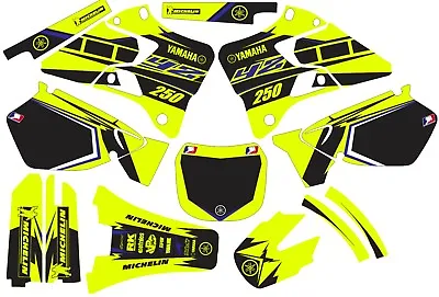 Vibrant Highlighter YAMAHA GRAPHICS  YZ 250 YZ250 1996 1997 1998 1999 2000 2001 • $95