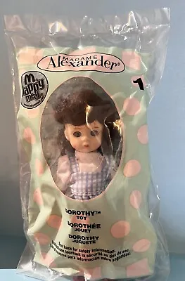 Madame Alexander McDonalds Happy Meal Toy Wizard Of Oz DOROTHY Doll BNIB 2007 • £5