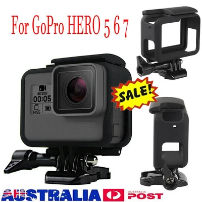 $10.46 • Buy Frame Mount For GoPro HERO 5 6 7 Camera Protective Case Housing Accessories