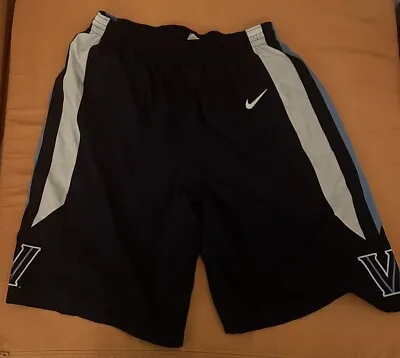 Villanova Wildcats Nike Dri-Fit Shorts Men's Navy Blue NCAA Authentic Size XL • $28.50