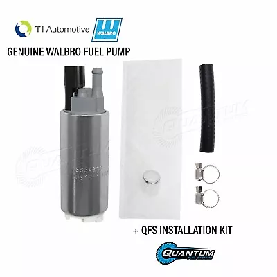 GENUINE WALBRO/TI 255LPH Fuel Pump + QFS Install Kit For Honda Civic 1992-2000 • $98.98