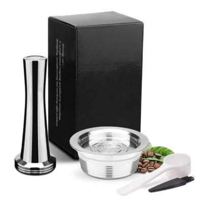 £22.49 • Buy Set Reusable Pods Refillable Capsule Coffee Capsule For LAVAZZA A MODO MIO