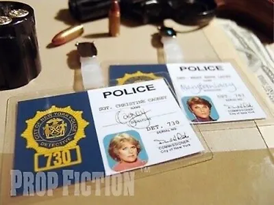 Cagney & Lacey - Detective Warrant Clip-on Prop / Cosplay ID Cards • £8.85