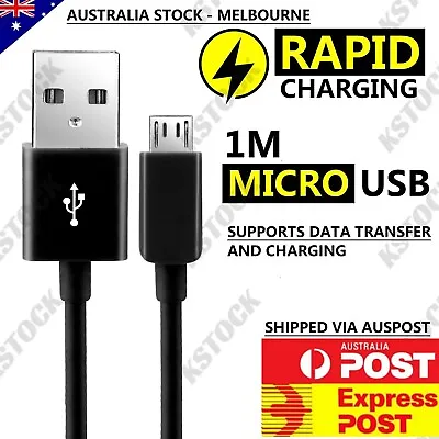 Micro USB Charger Cable For Samsung Galaxy S7 Edge S6 S5 S4 Tab3 Sony HTC LG • $5.99