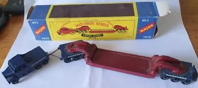 Moko Lesney Matchbox 200 Ton Transporter (Major Pack No. 6) With Box • £6.50